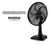 Ventilador 6 Pás Parede/Mese V-30-6p-b 127v Mondial