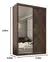Guarda Roupa 02 Portas, 02 Gavetas e 1 Espelho Roma - comprar online