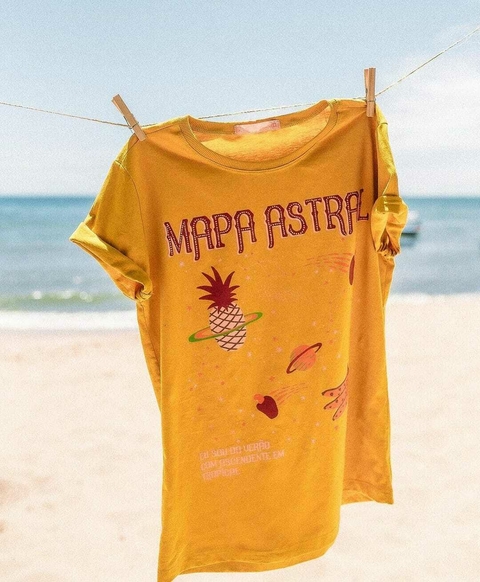 T - Shirt Mapa Astral