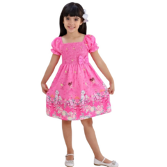 Vestido Infantil Manguinha Bufante - loja online