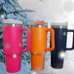 Copo Térmico Aço Inox Com Alça e Canudo 1200Ml na internet