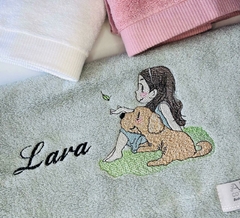 Toalhas de rosto personalizadas - Sérendipité Homemade & More