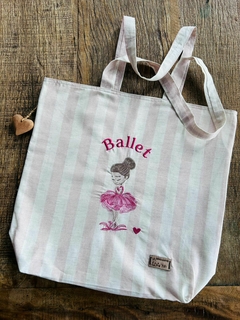 Conjunto Tote e Saquinho de sapatilhas Ballet  - loja online
