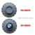 Calota central Roda - BMW E32 730i, 735i, 740i, 750i (4 Unid) - Vortex Projetos