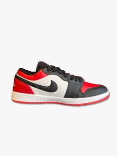 Tênis Nike Air Jordan 1 Low - Cor: Bred Toe - Nº.: 41