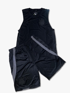 Conjunto Regata Time Corinthians - Cor.: All black -