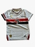 Camiseta de time São Paulo infantil - Cor: branca -
