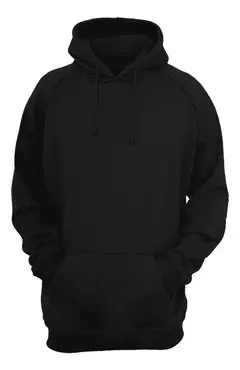 Blusa moletom liso FCA - Cor.: Preto -