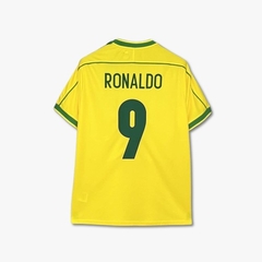 Camiseta Time Brasil Retro 1998 - Ronaldo fenômeno - - comprar online