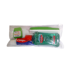 KIT DE HIGIENE BUCAL ZIPADO ADULTO COM ENXAGUANTE