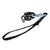 LUCK RESCUE - TRAVA-QUEDAS DESLIZANTE DE LINHA FLEXÍVEL, TRABALHO E RESGATE, DOUBLE LINK de 40cm, 2 PESSOAS ou 200kg, 1 BULLET Z AUTO – CA, EN