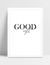 Quadro Good Night - Boa Noite - Ella Quadros