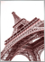 Quadro Torre Eiffel - Rosa na internet