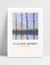 Quadro Four Trees - Claude Monet na internet