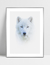 Quadro Lobo Branco - loja online