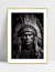 Quadro Índio Americano - face - Ella Quadros