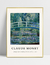 Quadro Ponte Japonesa - Claude Monet - Ella Quadros