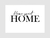 Quadro Home Sweet Home _ Lar Doce Lar II