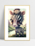 Quadro Zebrinha - Colorida - comprar online