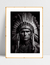 Quadro Índio Americano - face - comprar online