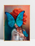 Quadro Mulher Borboleta - comprar online