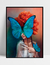 Imagem do Quadro Mulher Borboleta