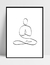 Imagem do Quadro Meditação - Minimalista