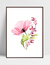 Quadro Flor Aquarela - Minimalista na internet