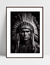 Quadro Índio Americano - face na internet