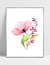 Quadro Flor Aquarela - Minimalista - loja online