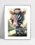 Quadro Zebrinha - Colorida - loja online