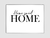 Quadro Home Sweet Home _ Lar Doce Lar II - loja online