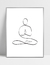 Quadro Meditação - Minimalista - loja online