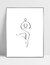Quadro Pose Yoga - Minimalista - loja online