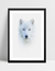 Quadro Lobo Branco - comprar online