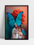 Quadro Mulher Borboleta - comprar online