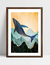 Quadro Baleia - Blue - loja online