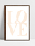 Quadro Love - Amor - loja online