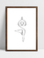 Quadro Pose Yoga - Minimalista - loja online