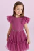 Vestido Marsala em tule Petit Cherie - 3126126 - comprar online