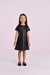 Vestido em Courino preto Petit Cherie -3216088 na internet