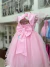 VESTIDO ROSA CL- 2831 na internet