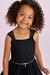Vestido em tule preto Petit Cherie - 3126132 - comprar online