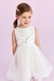 Vestido Mullet branco Petit Cherie. - comprar online