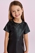 Vestido em Courino preto Petit Cherie -3216088 - comprar online