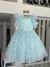 Vestido azul claro em tule Petit Cherie. - comprar online