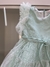 Vestido verde claro em tule Petit Cherie. - Closet de Luxo