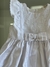 Vestido Branco com Detalhe Bordado Petit Cherie. - Closet de Luxo