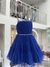 Vestido azul Petit Cherie. - comprar online