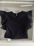 Blusa preta com strass Petit Cherie. na internet